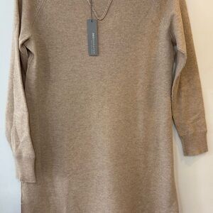 360 Sweater Women's Tunic Cowl Neck cashmere Sweater Dress